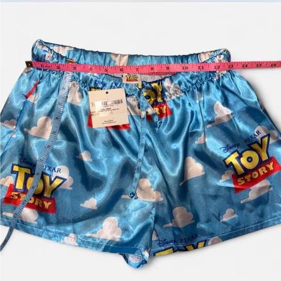 Disney Toy Story Women’s Satin Pajama Set - Light Blue Size 12/14 - Picture 5 of 8